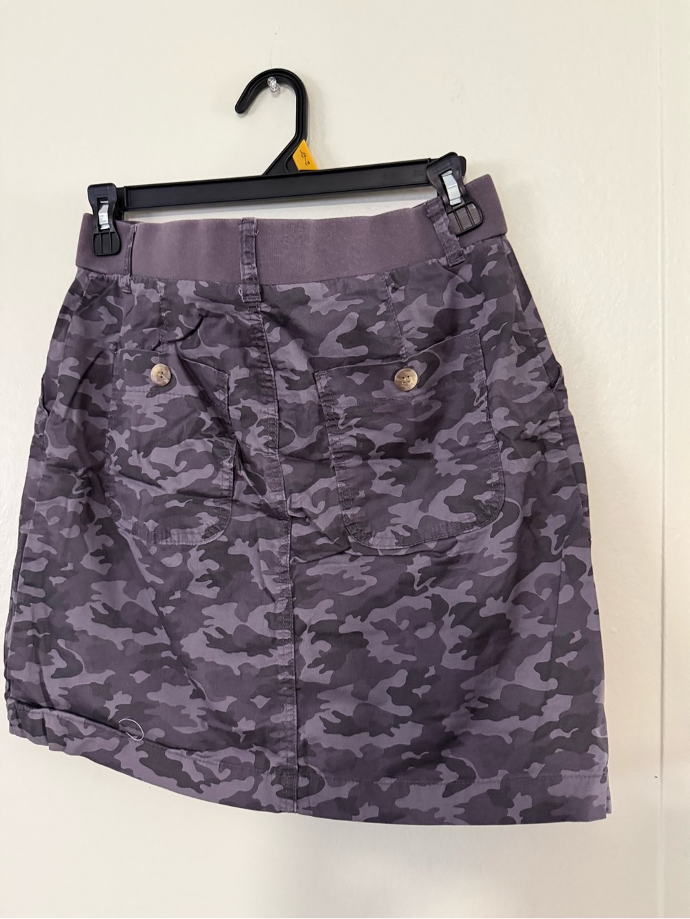 Lee Purple Camo Mini short with Front Patch Pockets